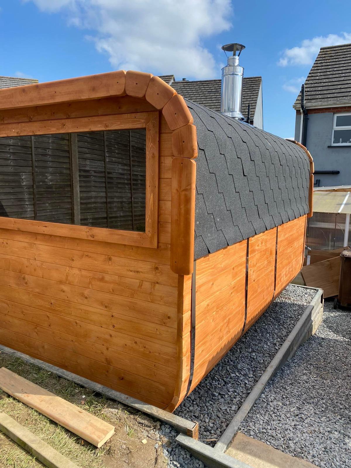Wild Heat Saunas barrel sauna 10