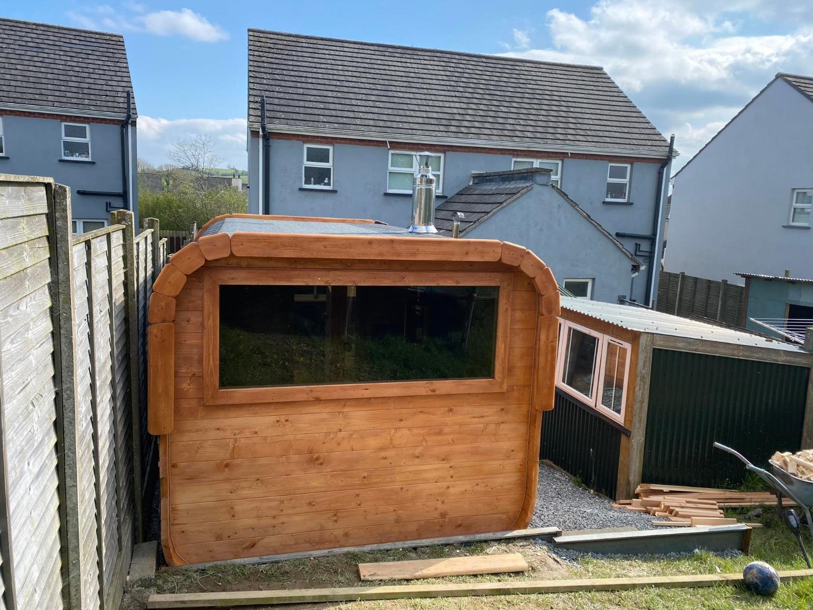 Wild Heat Saunas barrel sauna 12