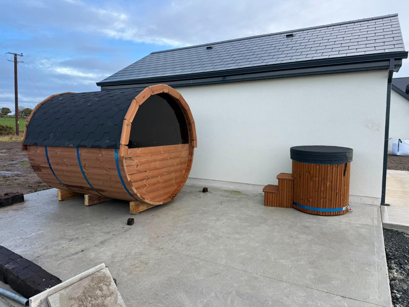 Wild Heat Saunas barrel sauna 17