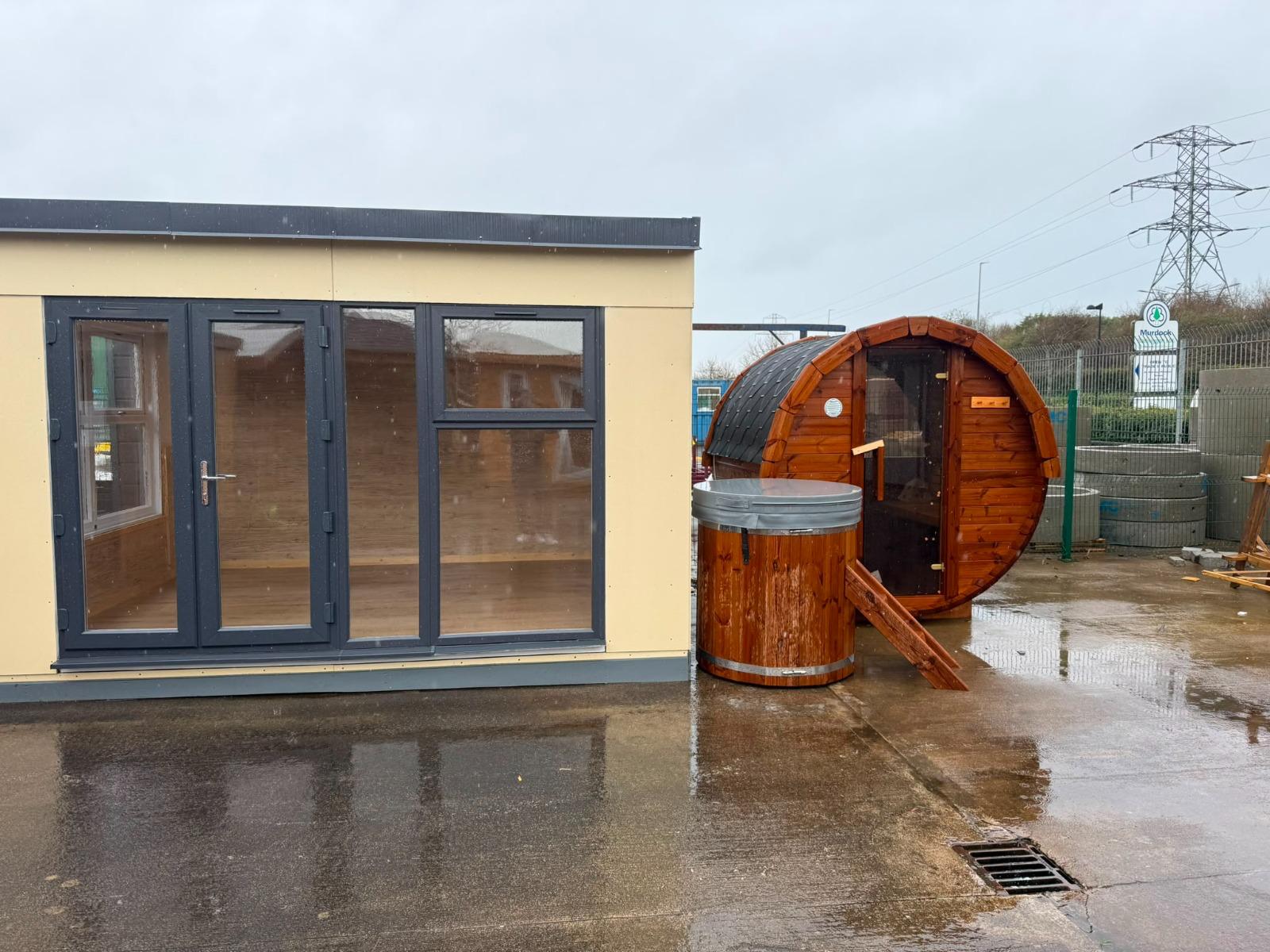 Wild Heat Saunas barrel sauna 19
