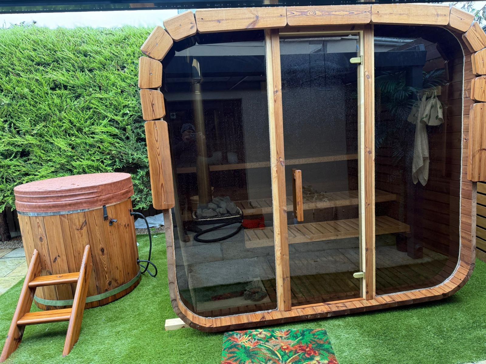 Wild Heat Saunas barrel sauna