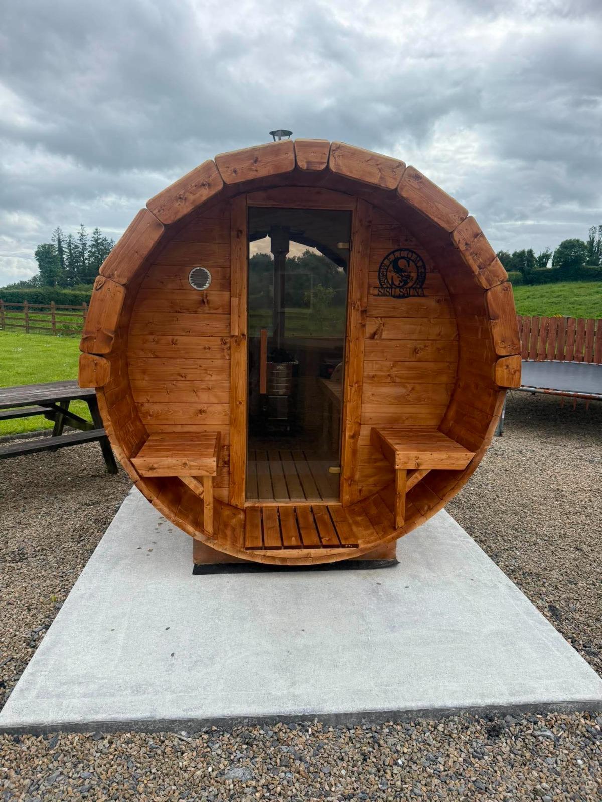 Wild Heat Saunas barrel sauna 26