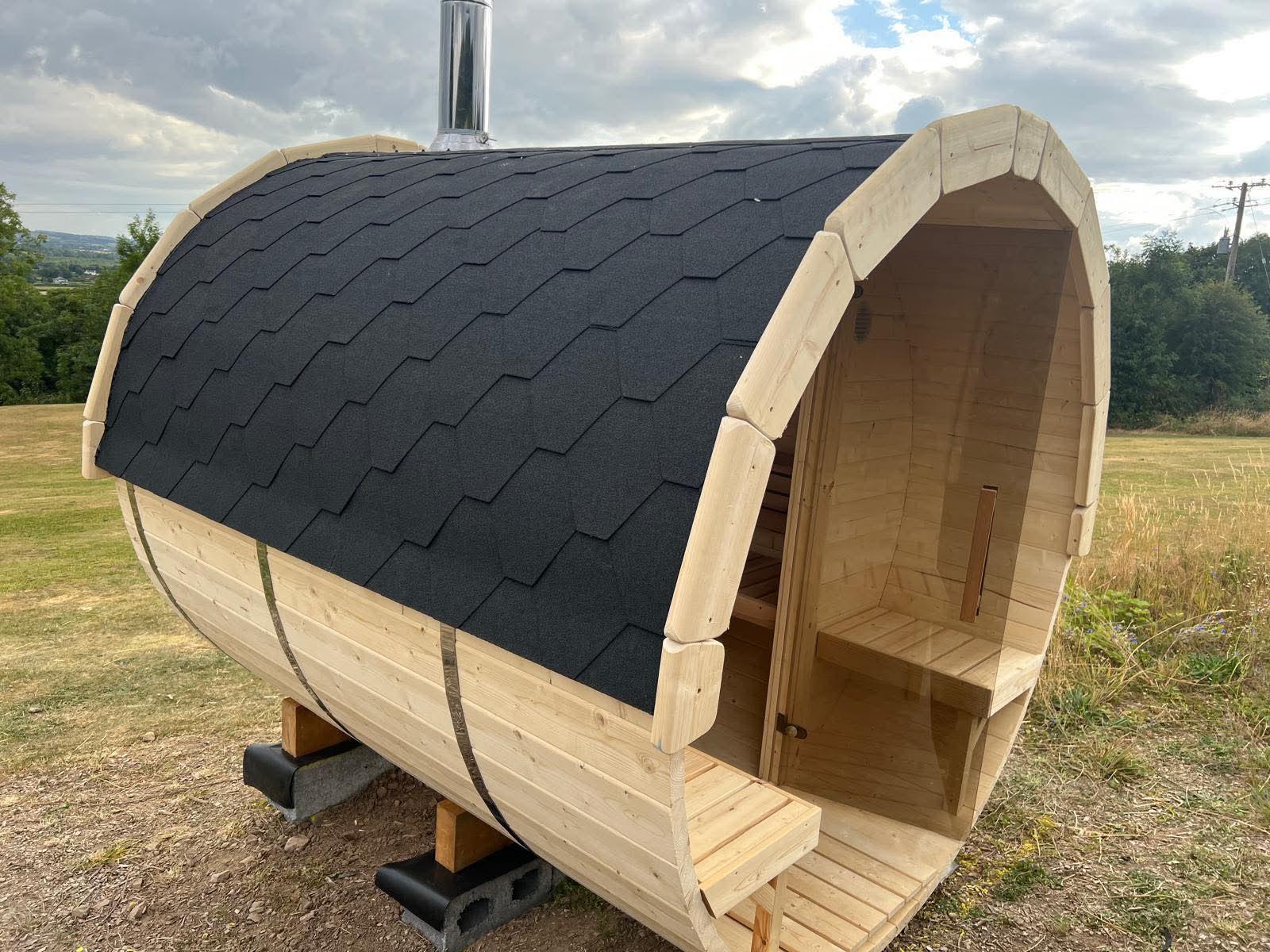 Wild Heat Saunas barrel sauna 29