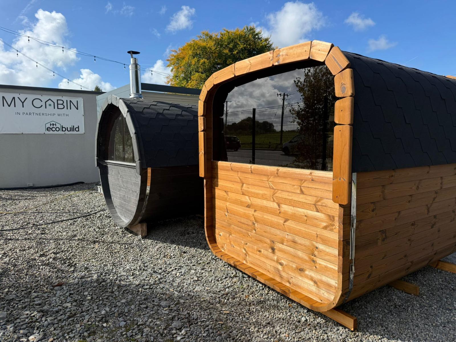 Wild Heat Saunas barrel sauna 3