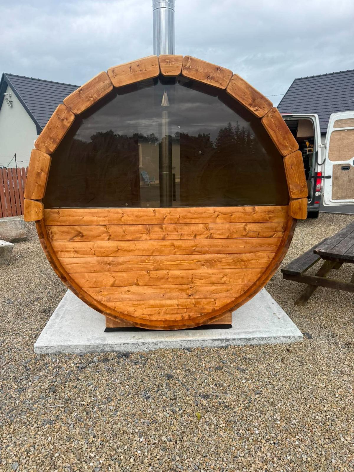Wild Heat Saunas barrel sauna 30
