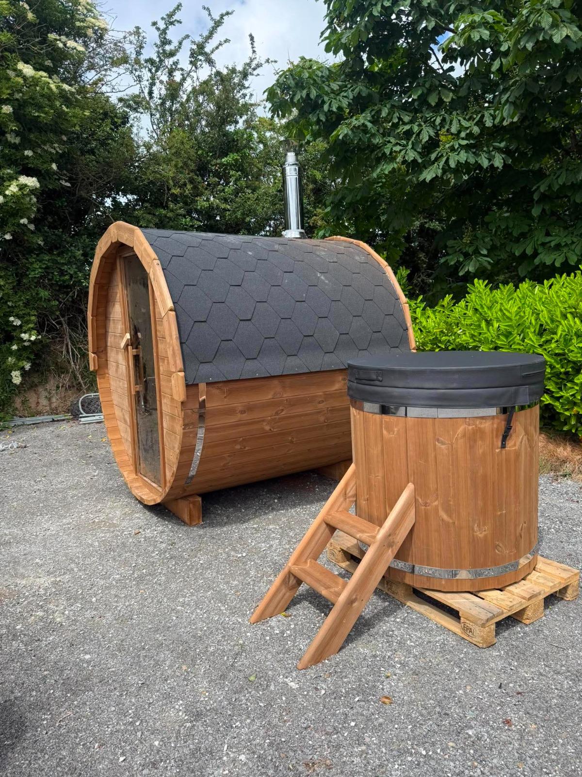 Wild Heat Saunas barrel sauna 31