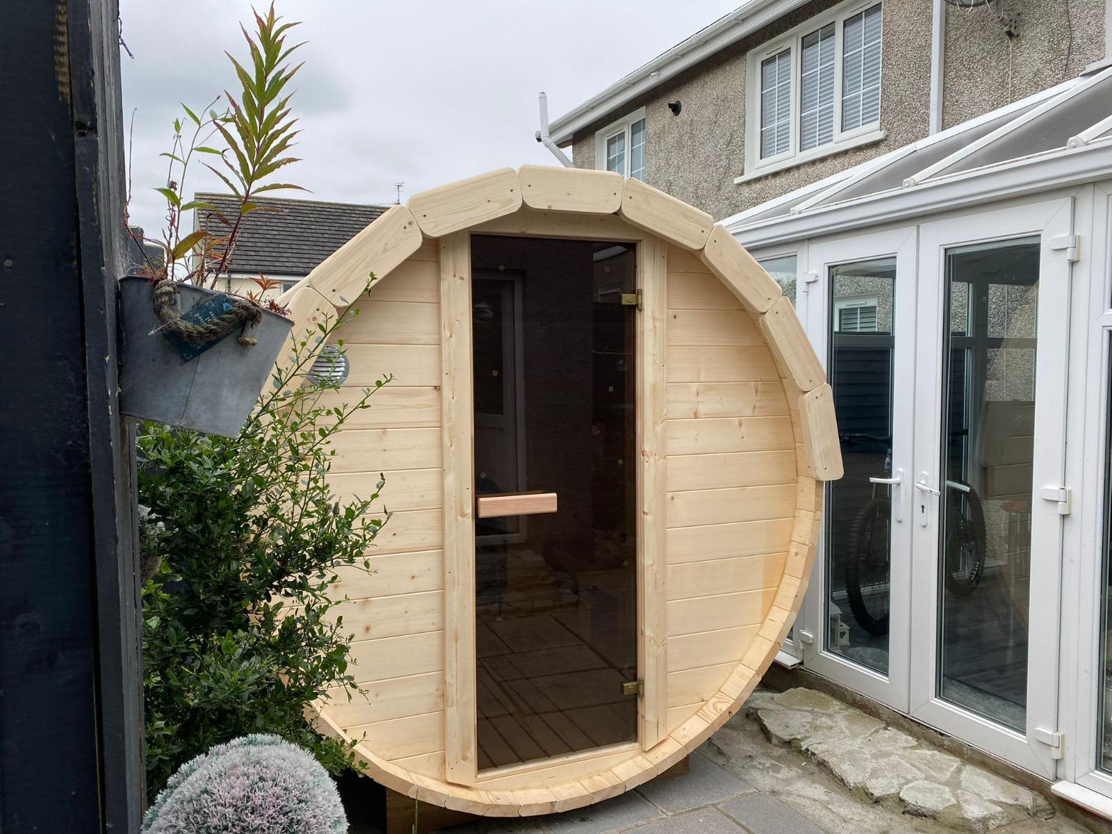 Wild Heat Saunas barrel sauna 37