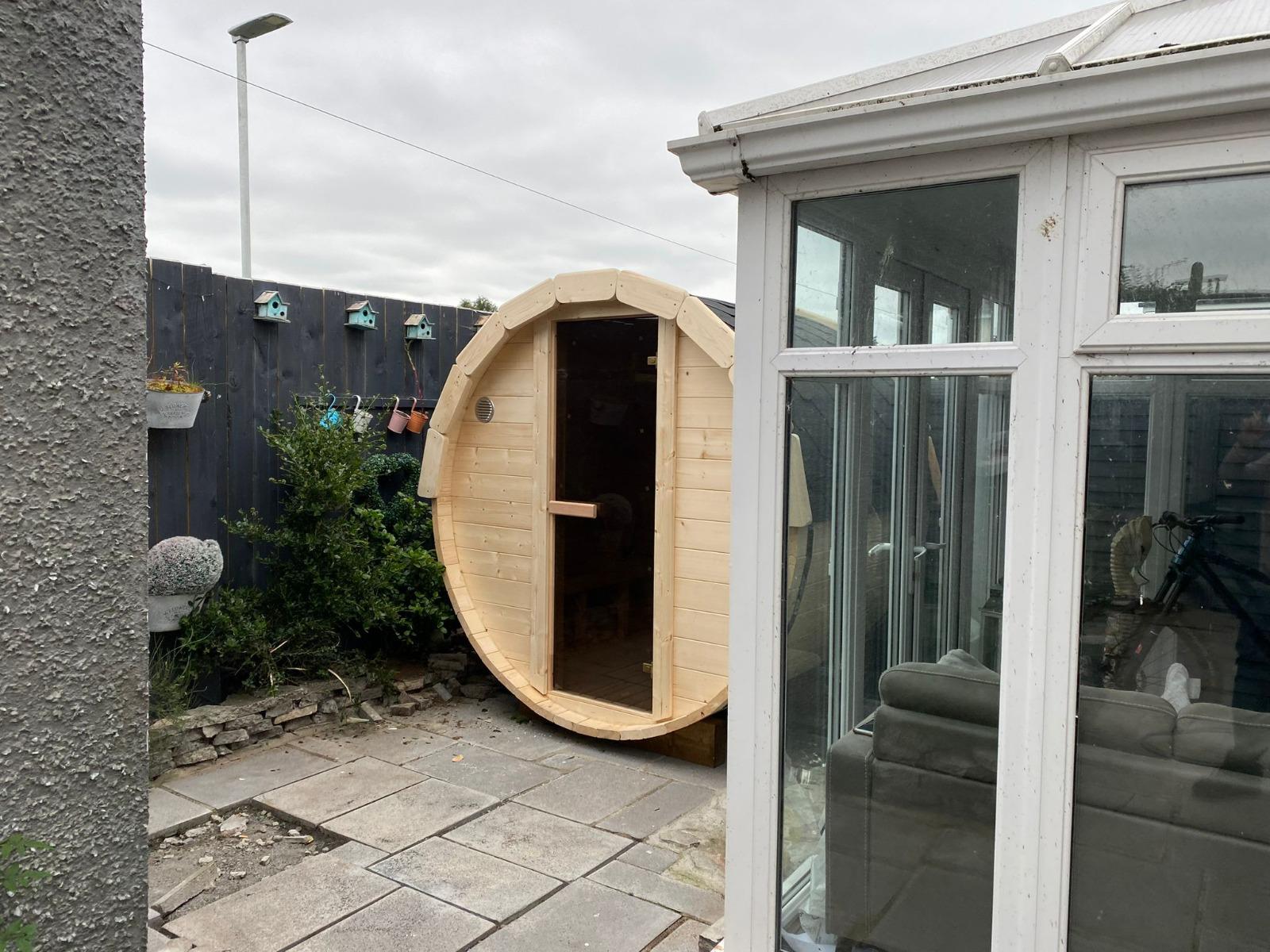 Wild Heat Saunas barrel sauna 38