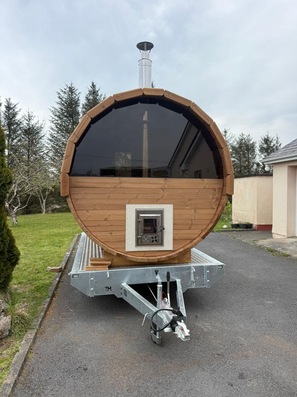 Wild Heat Saunas barrel sauna 46
