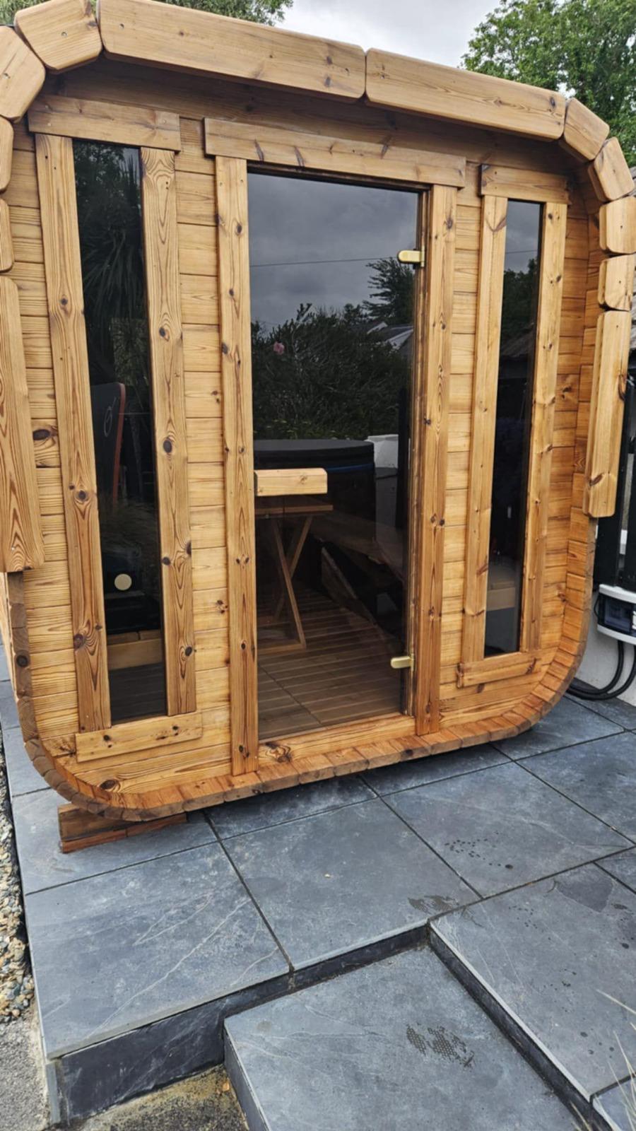 Wild Heat Saunas barrel sauna 5