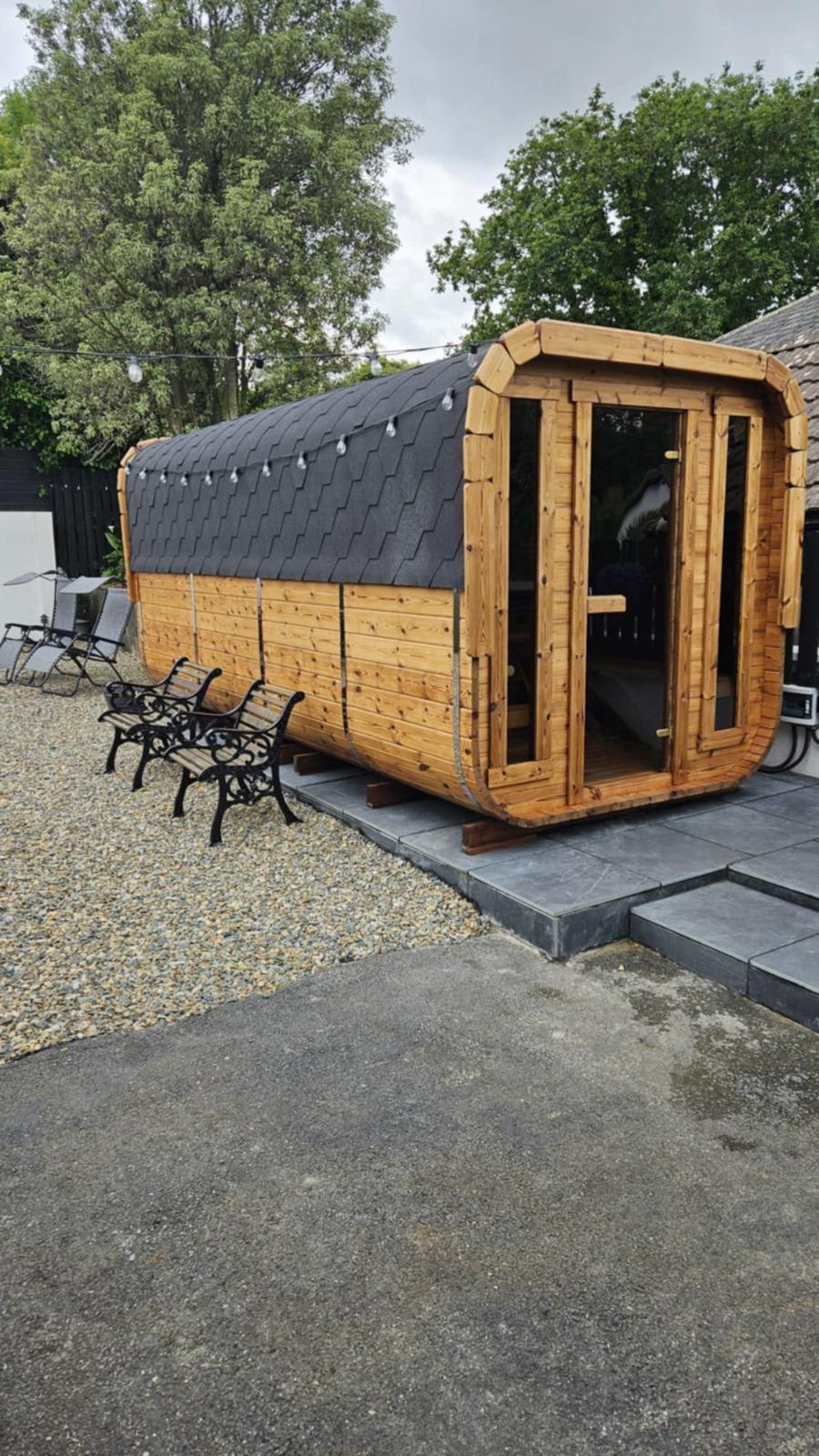 Wild Heat Saunas barrel sauna
