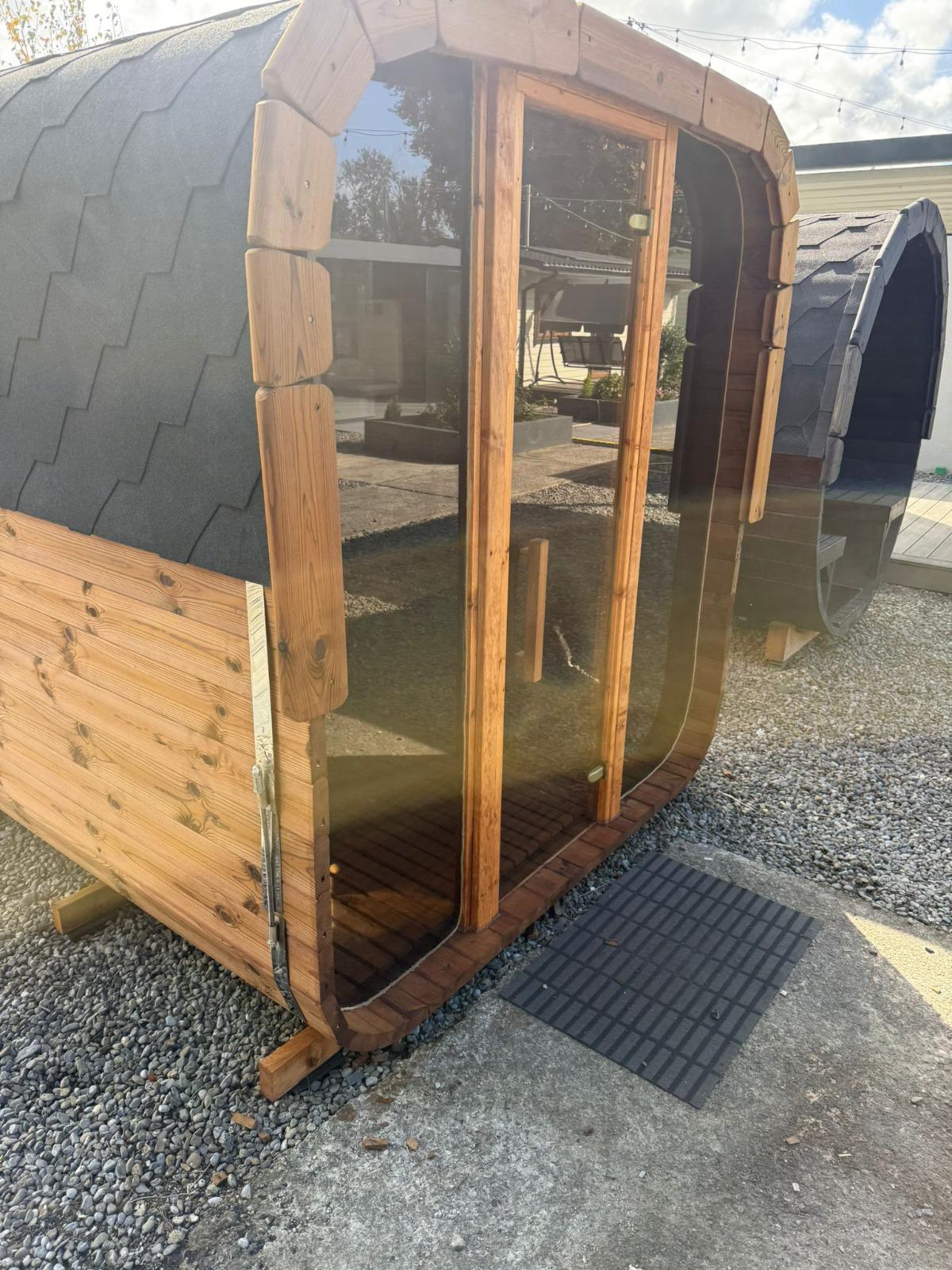 Wild Heat Saunas barrel sauna 7