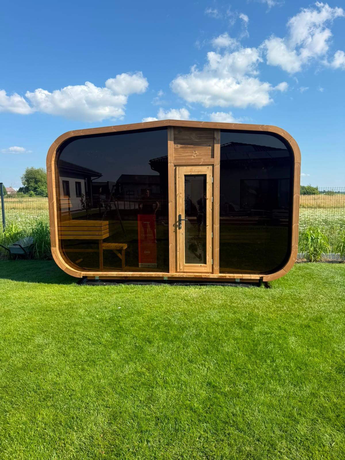 Cabin-style sauna 4