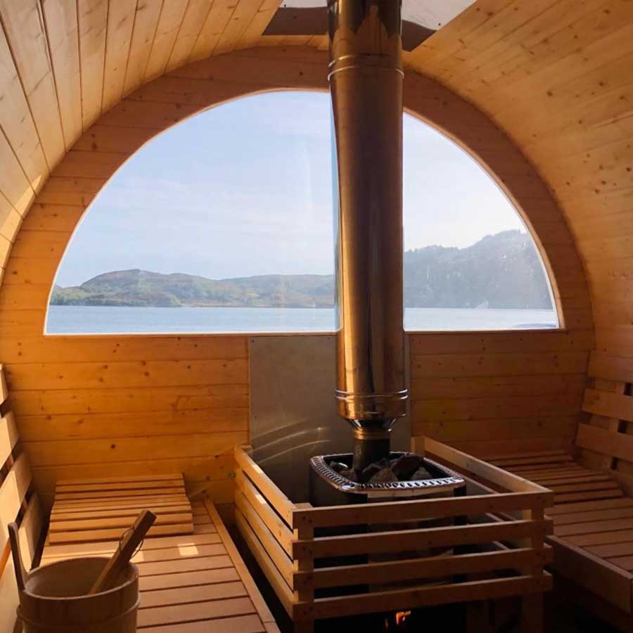 Professional sauna installation completed in Ireland