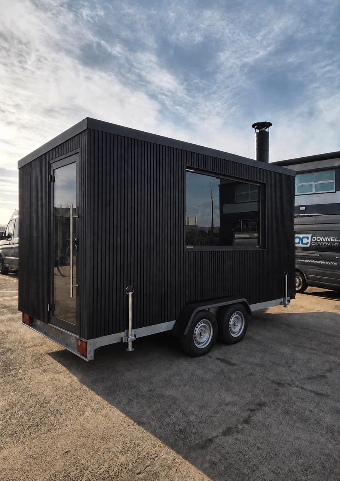 Mobile sauna trailer unit 2